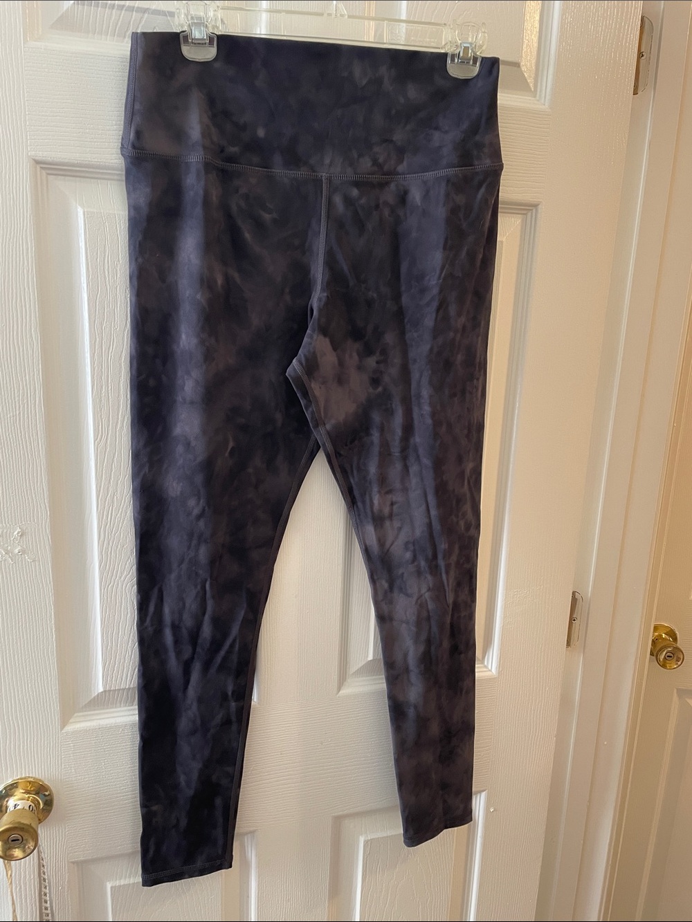 Glyder XL Gray & Black Athletic High-Waist Leggings